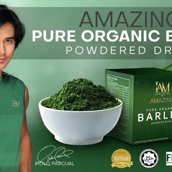 Amazing Pure Organic Barley Powdered Drink